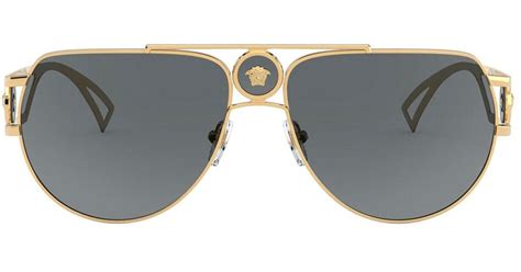 Versace VE2225 Pilot Sunglasses for Men 